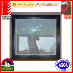 Australia standard as2047 double glass aluminum frame curved fixed window with high quality on China WDMA