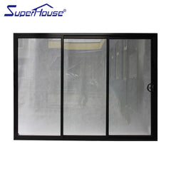 Australia standard exterior use most popular design 3 panel sliding patio door with fiberglass flyscreen on China WDMA