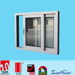 Australia standard high impact double glazed sliding window with fin installation for container house on China WDMA