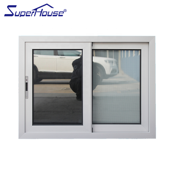 Australia standard high impact double glazed sliding window with fin installation for container house on China WDMA