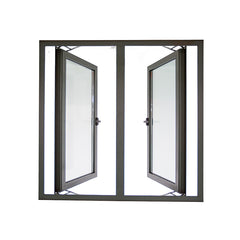 Australian & NZ standards aluminum casement windows customized size with screen for residentiail house commercial on China WDMA