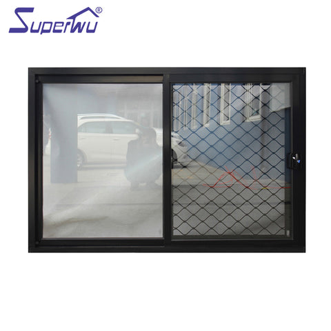 Australian Standard design window security grills sliding window doors on China WDMA