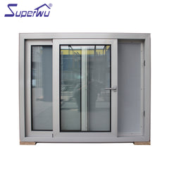 Australian standard As2047 sound insulation tempered glass sliding aluminum windows on China WDMA