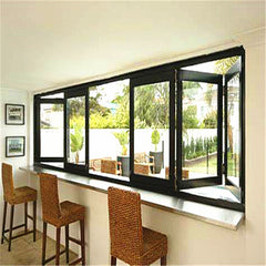 Australian standard French aluminum casement window for house installation on China WDMA