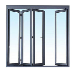 Australian standards double glazing lowes bi fold door/Accordion aluminum glass patio exterior bifold doors on China WDMA