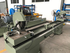 Automatic Double Head Aluminum Cutting Saw Machinery For Aluminium Window Door Fabrication on China WDMA