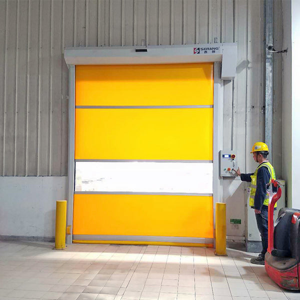 Automatic PVC High Speed Rolling Shutter Door on China WDMA