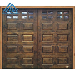 Automatic lift solid wood garage door on China WDMA