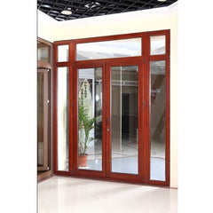 Automatic sensor glass sliding doors of stainless steel frame on China WDMA