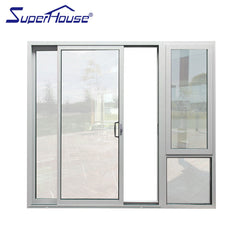 Bahama Panama Caribbean zone market hurricane proof sliding aluminium window doors on China WDMA