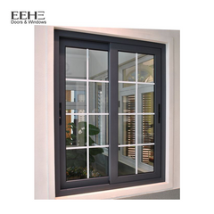 Bangladesh aluminum glass window grills design door sliding windows on China WDMA