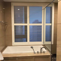 Bathroom waterproof plantation shutter windows on China WDMA