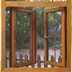 WDMA Hotian Thermal Break Aluminum Window Doors Manufacture Custom French Style Aluminum Frame Colors Casement Windows