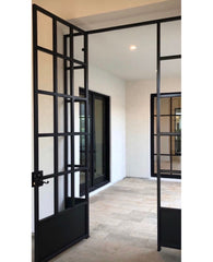 Best Sale French Steel Door with LOWE Glass on China WDMA