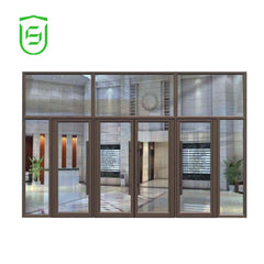 Best Selling Single Pane Panel Sliding Glass Doors Aluminum Veranda Thermal Break Sliding Door on China WDMA on China WDMA