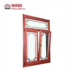 Best Soundproof American Style Garden Windows Metal Clad Wood Doors on China WDMA