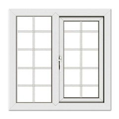 Best quality upvc sliding window grill design double toughened glass PVC window for home