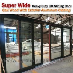 Best selling items double opening sliding patio doors glazed prices on China WDMA