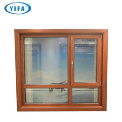 Best selling products aluminium frame casement window aluminum hand crank with fixed glass China Big Manufacturer Good Price on China WDMA