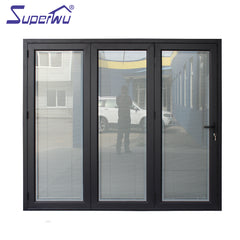 Bi fold screen door aluminium bifold exterior accordion doors on China WDMA