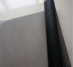 Black coated SS wire mesh/black coated stainless steel wire mesh window door screen mesh on China WDMA