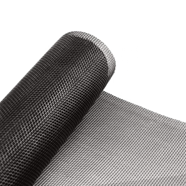 Black coated SS wire mesh/black coated stainless steel wire mesh window door screen mesh on China WDMA