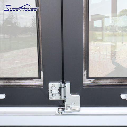 CSA/AAMA aluminium window double glazed folding glass windows on China WDMA