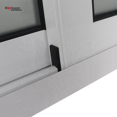 CSA NFRC AS2047 standard affordable aluminium 2 panel sliding glass door window for sale on China WDMA