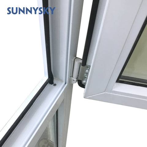 Certified vinyl details upvc doors company sliding window with grills