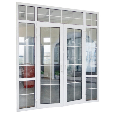 Cheap Laminated Glass UPVC Casement Door Price on China WDMA