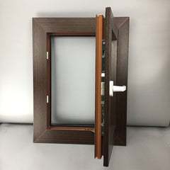 Cheap Price Europe Style UPVC Casement Window Frame UPVC Window on China WDMA