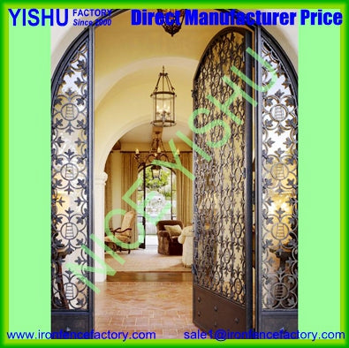 Cheap Wrought Iron Security Screen Interior Door on China WDMA