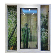 Cheap price aluminium sliding window using frame and glass on China WDMA