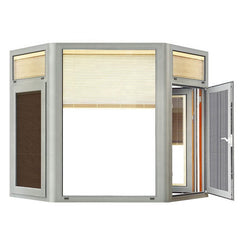 Cheap price casement windows with built in blinds on China WDMA