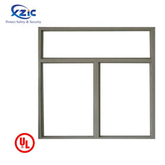 Cheap price philippines style picture aluminum frame sliding 1 hour fire rated window and door on China WDMA