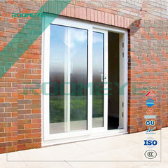 Cheap price single glass PVC windows and screen sliding upvc window on China WDMA