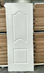 Cheap white contemporary front door designs french style entry internal wooden doors mdf ecological door leaf on China WDMA