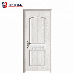 Cheap white contemporary front door designs french style entry internal wooden doors mdf ecological door leaf on China WDMA