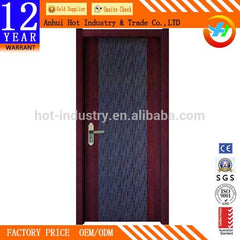 China Classical Elegant Interior PVC Door Moisture-proof Waterproof PVC Bathroom Door Price India Used For Hotel Room Door on China WDMA