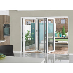 China Factory Supplier Outdoor Glass Aluminum Folding Sliding Patio Door Price on China WDMA