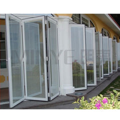 China MINYI High Quality 3 rail sliding folding bifold door on China WDMA on China WDMA