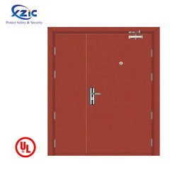 China Manufacturer Interior Stainless Main Fire Resistant Steel Door with Glass on China WDMA