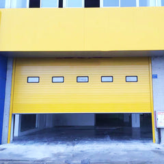 China Wholesale Automatic Aluminum Garage Door Wholesale With Windows on China WDMA