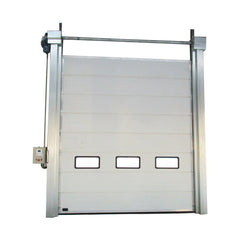 China Wholesale Automatic Aluminum Garage Door Wholesale With Windows on China WDMA