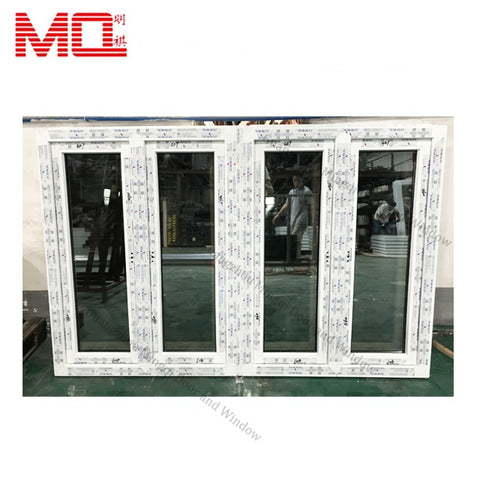 China factory tempered double glass window and doors pvc upvc casement windows in guangzhou on China WDMA