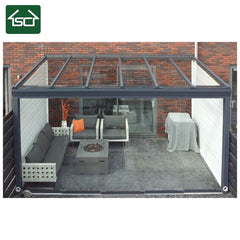 China low cost rain cover protection aluminum Terrace Roof overkapping on China WDMA