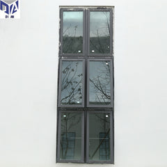 China manufacturers steel frames laminated glass blast resistant windows cost on China WDMA