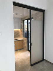 China slidnig door manufacture slim frame aluminium sliding glass door on China WDMA on China WDMA