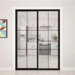 China slidnig door manufacture slim frame aluminium sliding glass door on China WDMA on China WDMA