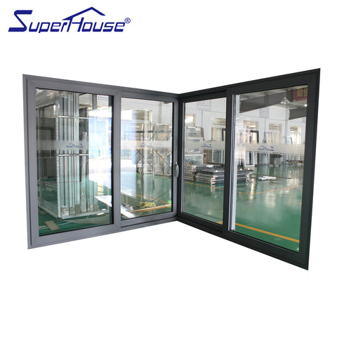 China supplier high end AAMA, NOA,Australia standard impact sliding glass door on China WDMA